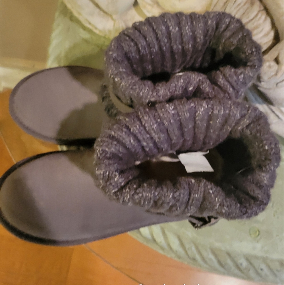 Ugg Cambridge Suede Leather Boot SN 1006013 Cardigan Cuff Size 7 NWT #686 - Picture 11 of 14